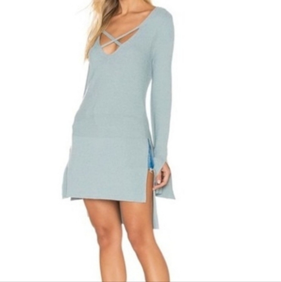 Free People Tops - Free People Cozy Gray Knit Tunic